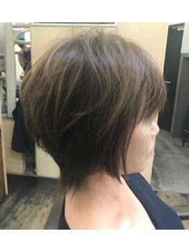 ヘアーギャラリー インディ(hair gallery indy) お手入れ簡単ショートヘア