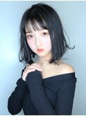 【morio池袋】2018年春夏流行る髪型透けバング小顔ボブ