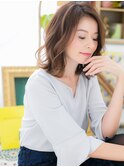 アシンメトリーくせ毛風フリンジウェーブb北浦和30代40代50代!