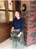 ぱっつんボブ