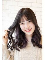 パースヘアーデザイン 大倉山店(PERS hair design) スモークパープルバイカラー