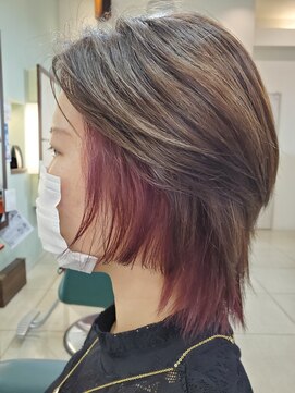 ヘアークリエイション クラフト(HAIRCREATION CRAFT) インナーカラー