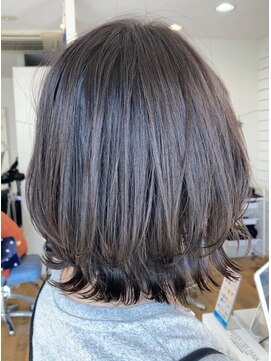 ラニハナクドウ(lanihana.kudo) ~*+ちょいハネウルフwithオリーブベージュ*+~