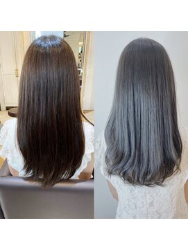 ジーナ セントラル銀座(Zina) メルティーカラー＊ビタミンカラー＊髪質改善21 Zina CENTRAL