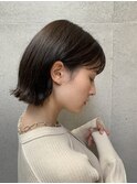 外ハネミニボブヘア【apish長谷川祐三】