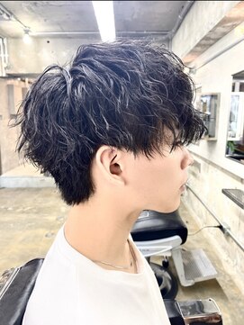 ロンドガルマン 名古屋(Lond GULLMAN) Hide　ツイストスパイラルパーマ　マッシュ　メンズ　ツイスパ