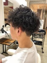 アンシャンテ(enchante)&nbsp;メンズ波巻きパーマ