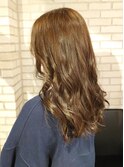 柔らかカールアイロン仕上げ