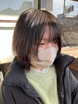 ビグディーサロン 武庫川(BIGOUDI salon) ウルフボブ