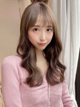 フォルテ 掛川店 ぱっつん前髪/透明たっぷりカラー