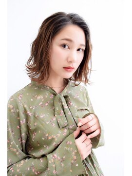 ニスル 町田店(NISURU) 似合わせカット/大人ガーリー/ダークアッシュ/着物/町田/町田駅