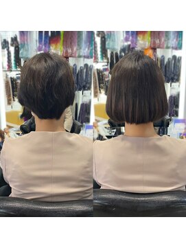 エクステンションマーク(Extension MARK) ショートからボブ