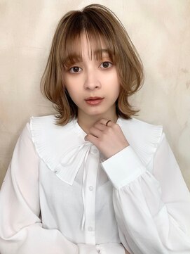 ニスル センター南店(NISURU) 似合わせカット/大人ガーリー/ダークアッシュ/着物/センター南