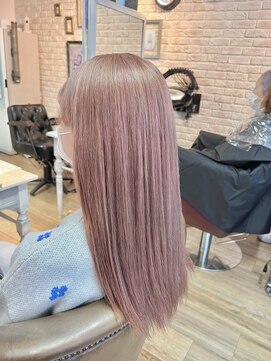 アフィナー 上大岡(Afinar) ピンクベージュカラー HAJIME