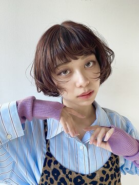 アッシュ 東戸塚店(Ash) ナチュラルキュートカールボブ
