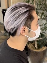 イル(iLe.)&nbsp;バレイヤージュ/サーフカール/スパイキーショートブルーブラック