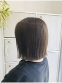 【グレージュボブ】