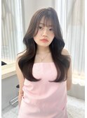 【votan_はまひ】髪質改善/韓国ヘア/前髪カット/くすみベージュ
