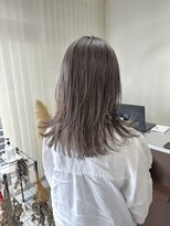 バベル(BABEL Hair Design)&nbsp;【BABEL】レイヤーカット、グレージュ