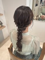 ラ ブランシュ 大宮(La Blanche)&nbsp;編みおろし/ヘアセット/お呼ばれアレンジ