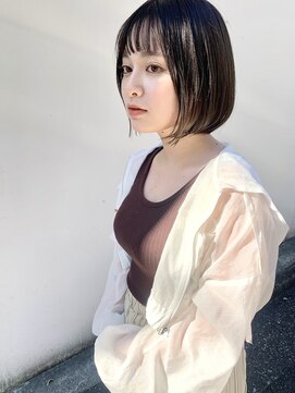 ホーム(HOME) 【HOME 下北沢】シンプルボブ×ワンカール