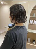 【RYOSUKE】ボブパーマ_コテ巻き風パーマ