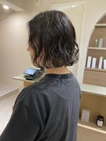 クーナバイトマト 横浜(Cuna by TOMTO)&nbsp;【RYOSUKE】ボブパーマ_コテ巻き風パーマ