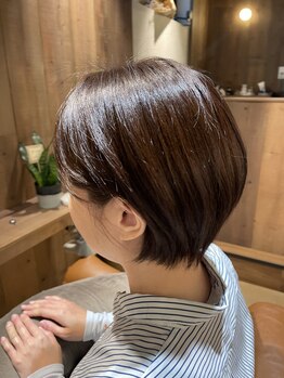 エンドロール(end roll)の写真/どこから見てもキレイなシルエットが叶う大人ショートをご提案！ボブやウルフもお任せ◎