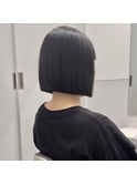 癖毛・多毛でもまとまるボブにできます