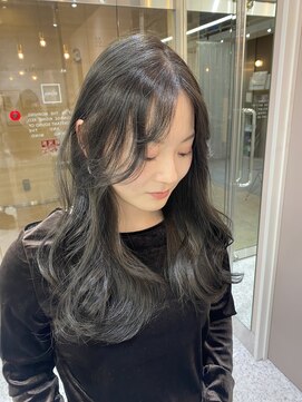 シグマラテ(SIGMA LATTE) ブリーチ無しでもここまで出来る！オリーブベージュ^_^