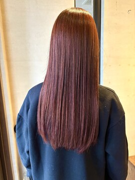 ココカラヘアー ニコ(cococara hair nico) カシス/髪質改善/ピンク/トリートメント/ストレート/レイヤー