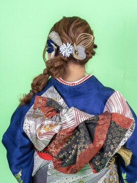 びゃんびゃん 江端店 成人式/成人式ヘア/二十歳の集い/ヘアセット/着物