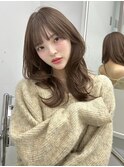 ワンホンヘア/韓国ヘア/ウルフ/前髪[レイヤーカット