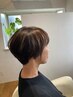 【ツヤ髪度☆★★】カット＋カラー＋ナノTR＋システムショートコースTR