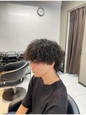 ウルフパーマ　ツイストスパイラルパーマ　海老名パーマ　波巻き