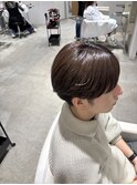 毛流れセンターパート
