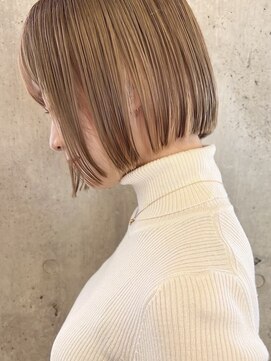 アビーツー(ABBEY2) 切りっぱなしボブぱっつんボブ前下がりボブぱつっとボブ大人ボブ