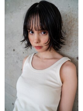クオン 今泉(quon) 【quon】顔まわりレイヤー×ボブ -天神 今泉 薬院 赤坂 大名-