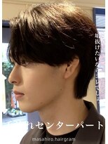 ディータ(Dita)&nbsp;毛流れニュアンスルーズセンターパート大宮メンズカットパーマ