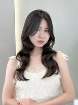 ロンドリゼル 札幌(Lond RiseL)&nbsp;◯ オリーブグレー/韓国/レイヤーカット/髪質改善/縮毛矯正/札幌