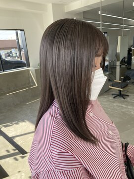 ノートエートル 西金沢(Nought etre) 20代/30代/暗髪スタイル/透明感カラー/グレー系カラー/ツヤ髪