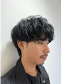 無造作大人っぽパーマ