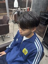 クレオ 福大通り店(CREO)&nbsp;黒髪×センターパート