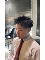 メンズヘアー スパイス 鍋島(Men's Hair SPICE)&nbsp;スパイキーショート/テーパーフェード