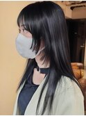 モード×ダークアッシュ×顔周りカット