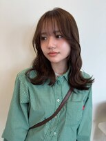 ウシワカマル ミライ(USHIWAKAMARU MIRAI) 柔らかく動くミディレイヤー 抜け感×ナチュラル小顔見せ◎