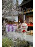 《シンプルプラン》着物レンタル+着付+小物+ヘアセット 4900