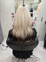 ヘアサロン ドットプラス 町田店(dot. plus) 【山本 直幸】ホワイトブロンド