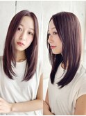 【40代のうねり改善】髪質改善ストレート[新宿/新宿駅/新宿]