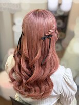 ティアラ 栄(TIARA)&nbsp;名古屋駅★栄駅/ねじりハーフツイン◎ふたご女神ヘア/巻き髪